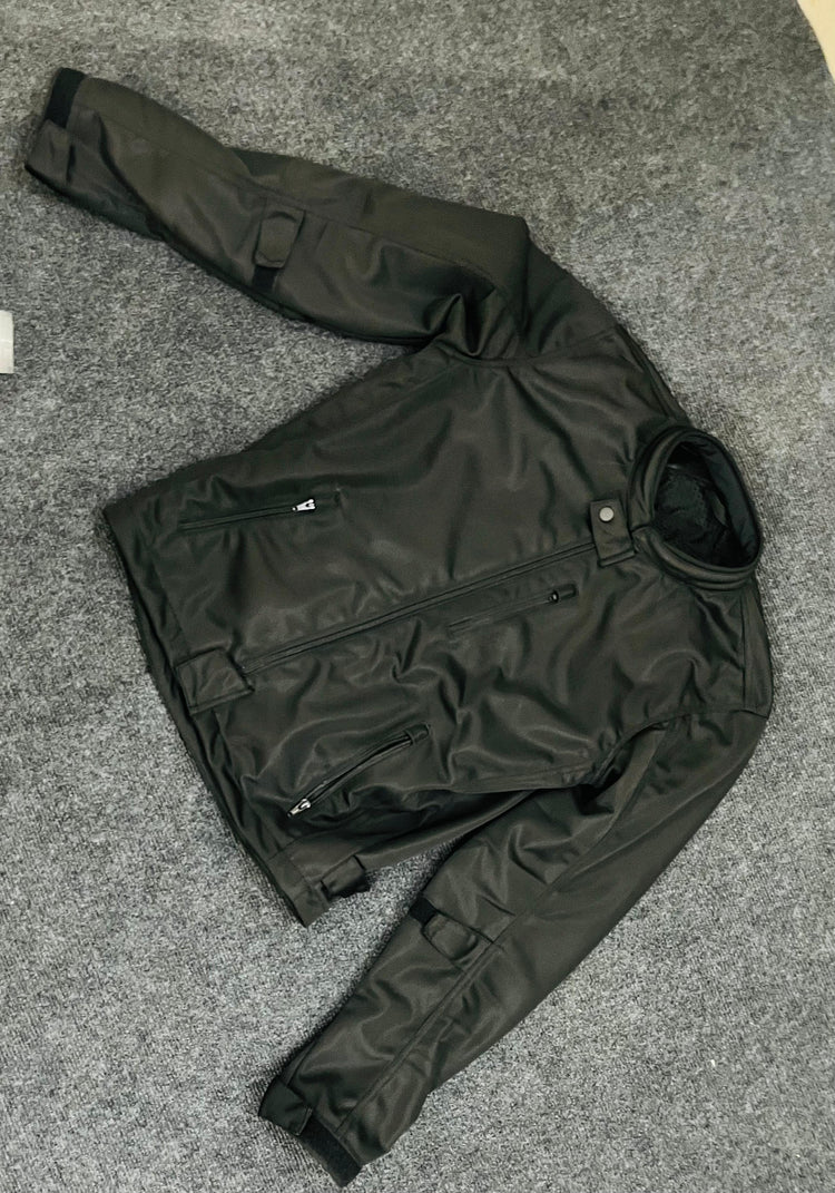 Unisex Full Mesh Nylon Riding Jacket – Black