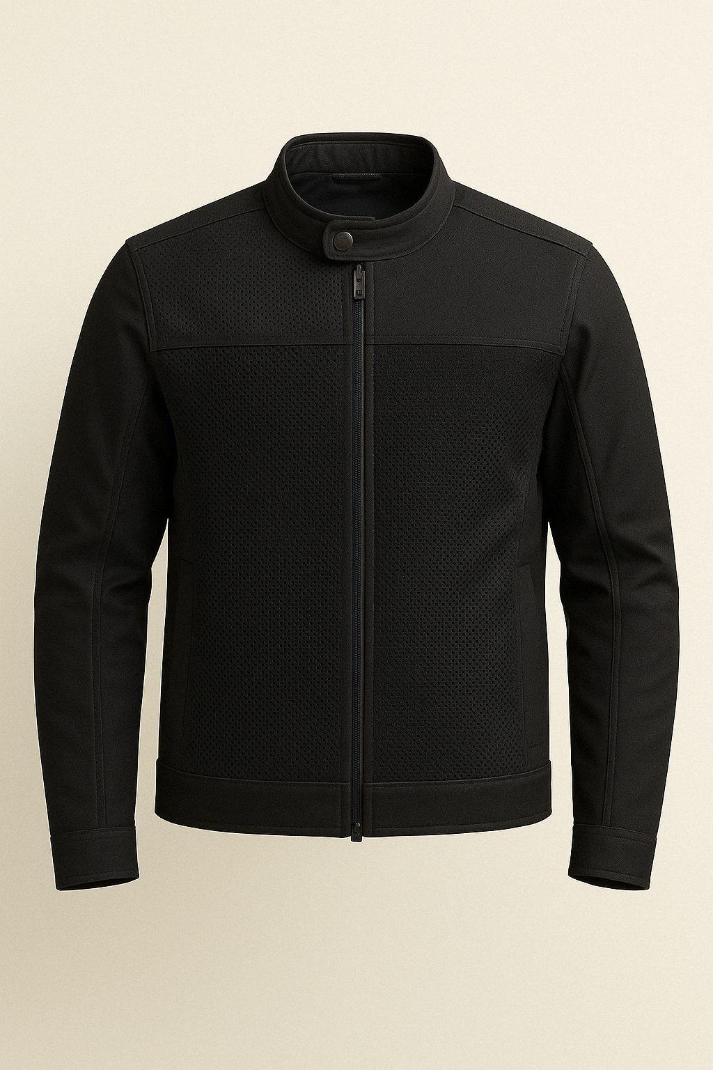AARYA URBAN RIDING JACKET — SANDSTONE